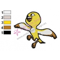 Rio Nico Angry Birds Embroidery Design 05